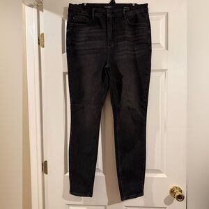 Judy Blue Tummy Control Black Skinny Jeans